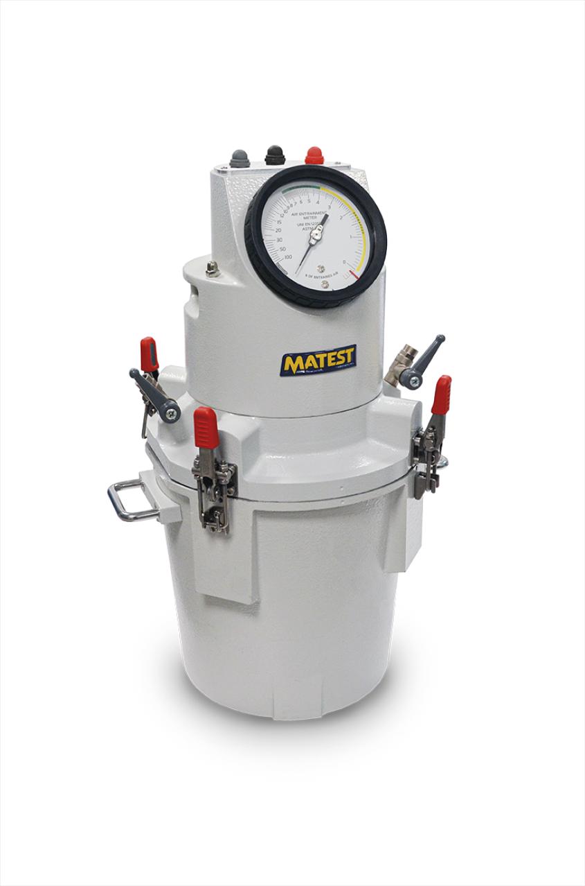 Air Entrainment Meter Matest Made, 5-litre capacity, electric