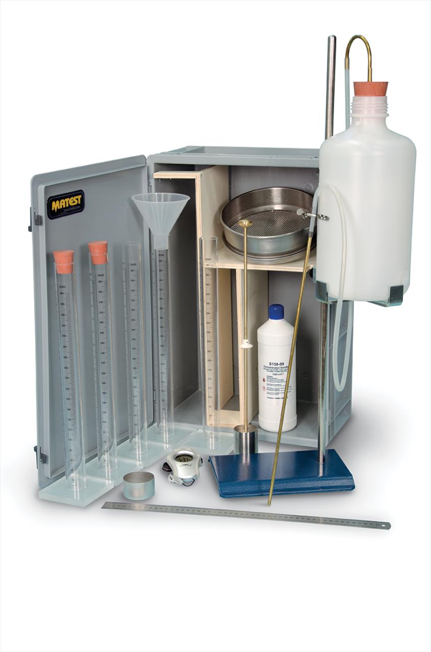 Complete sand equivalent test set - ASTM