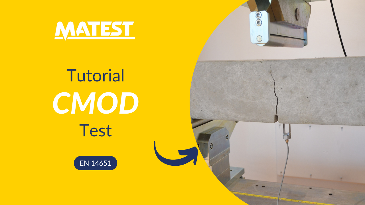 How to Perform a CMOD Test on FRC Beams | EN 14651