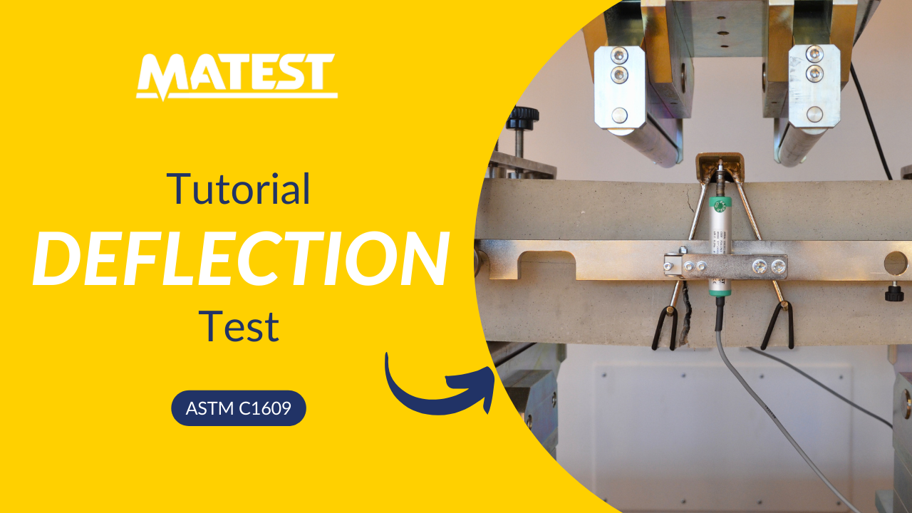 How to Perform a Deflection Test on FRC Beams | ASTM C1609