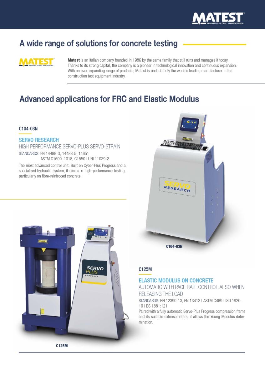 Testing Systems for Concrete