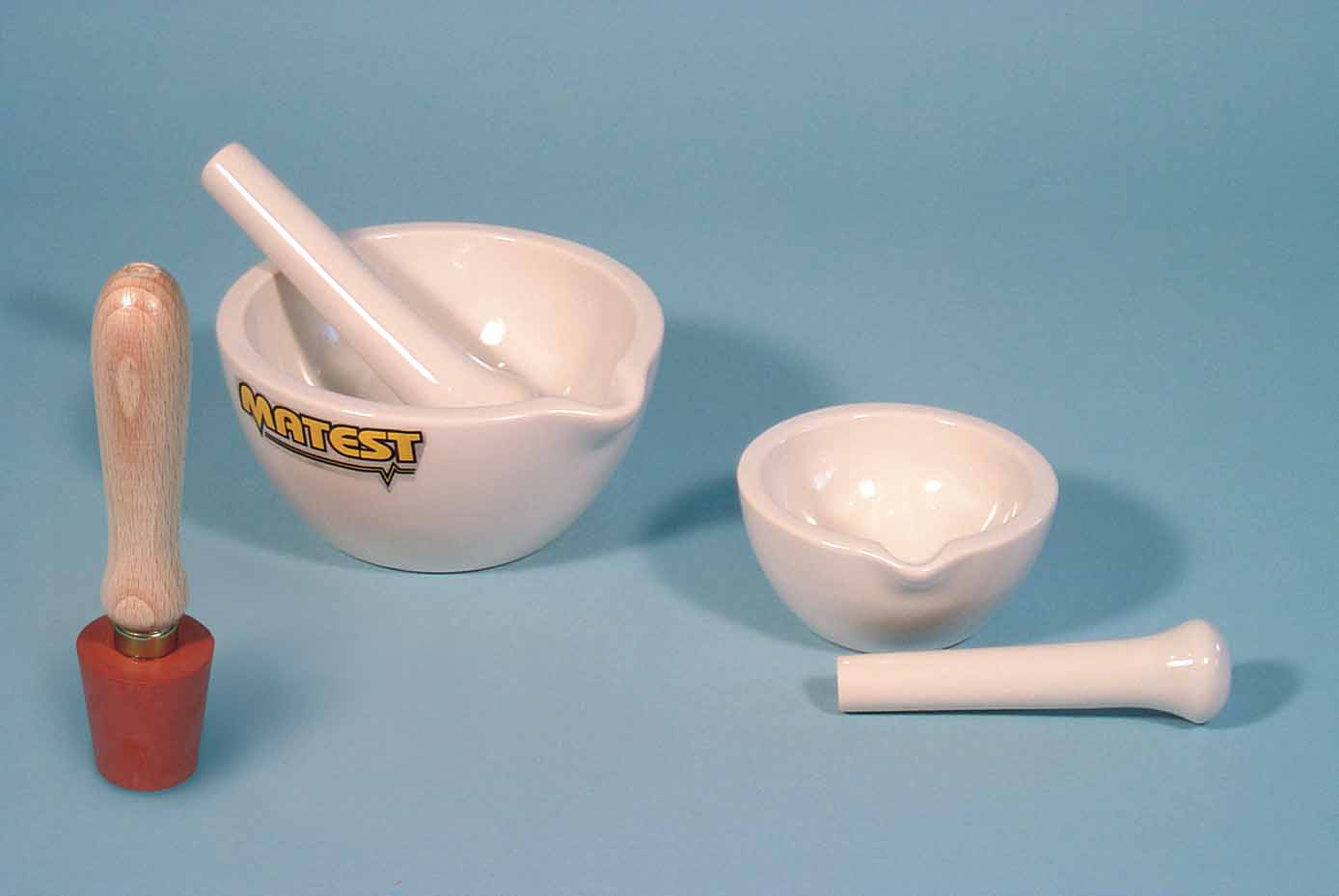 Mortar and pestle, porcelain dia. 200mm