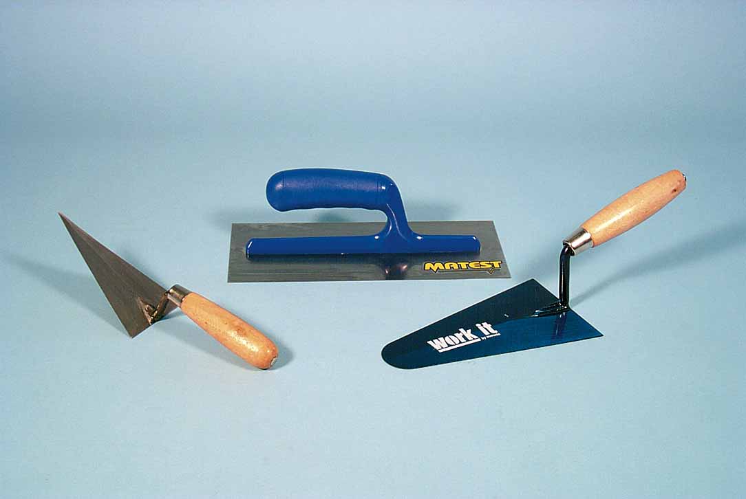TROWEL, STAINLESS STEEL 60X140MM