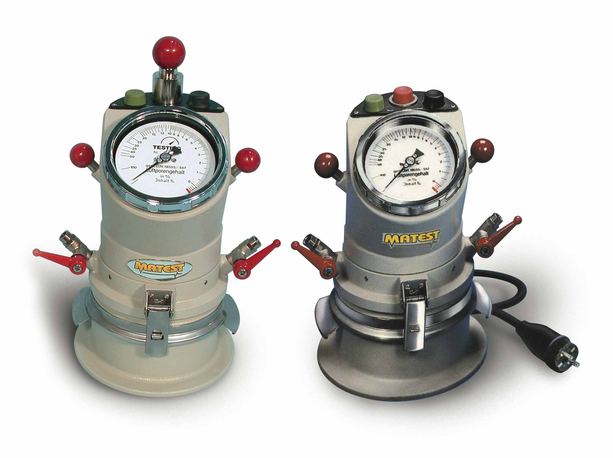 Manual air content meter, 0.75 litre