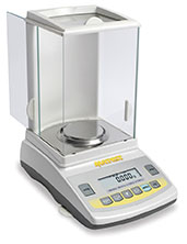 Analytical balance, 220 g capacity